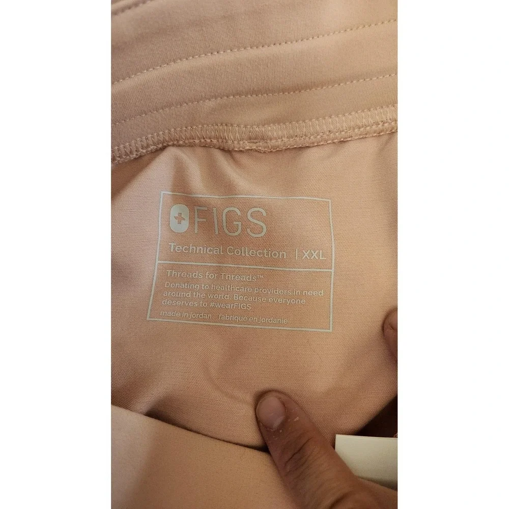 NWT FIGS Kade Cargo Scrub Pants‎ Womens 2XL Regular Pink Technical Collection